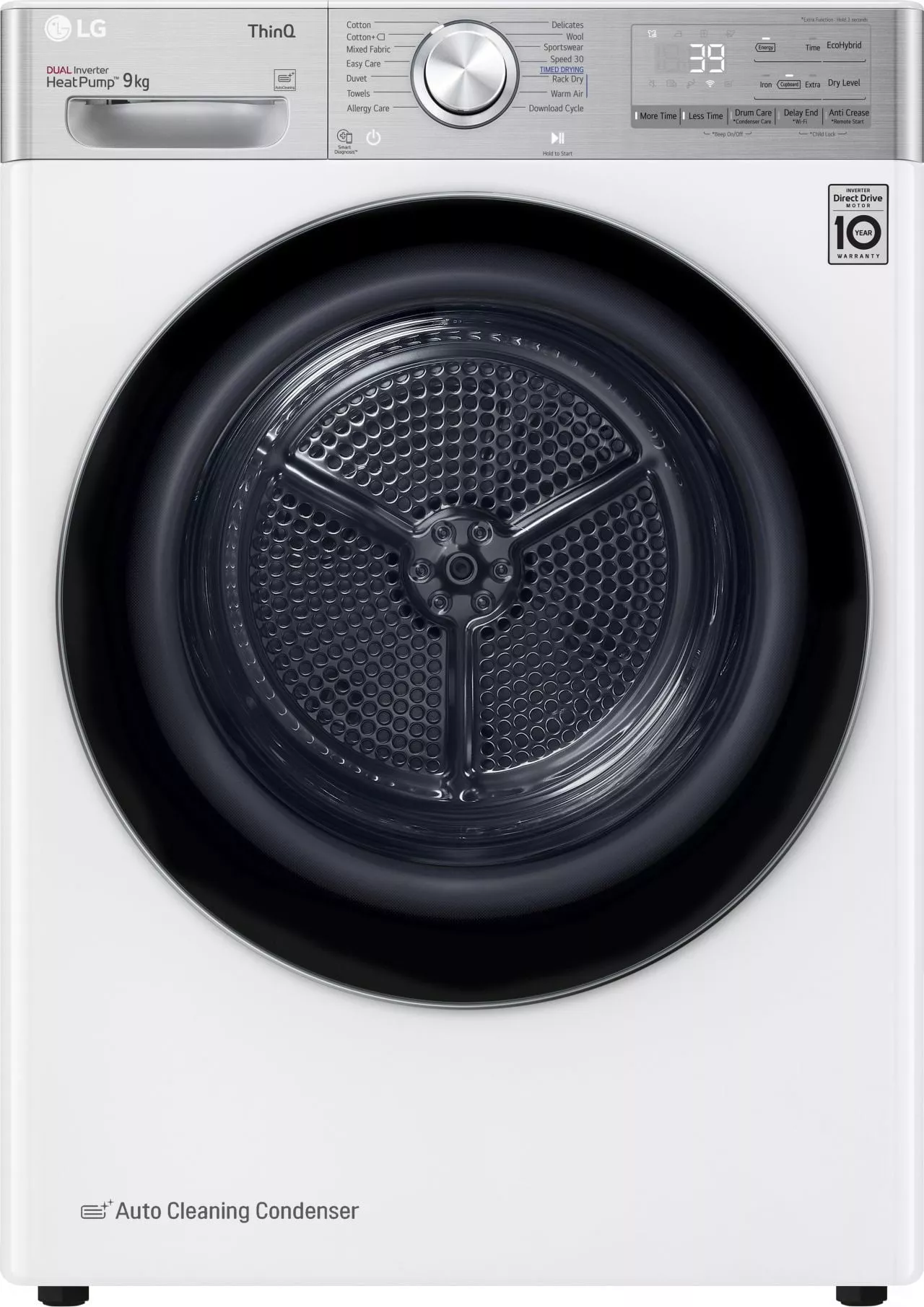 Сушильная машина LG P0AVVR2W9, белая