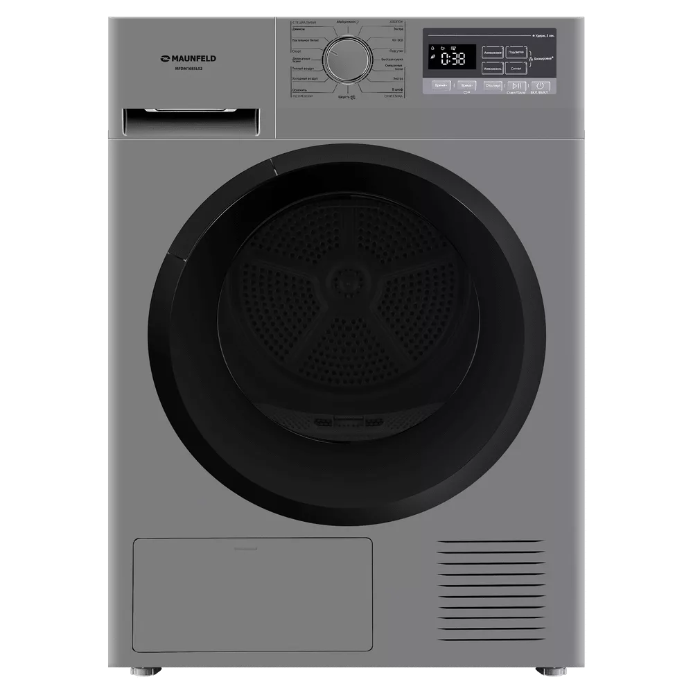 Сушильная машина с тепловым насосом MAUNFELD MFDM168SL02 RU
