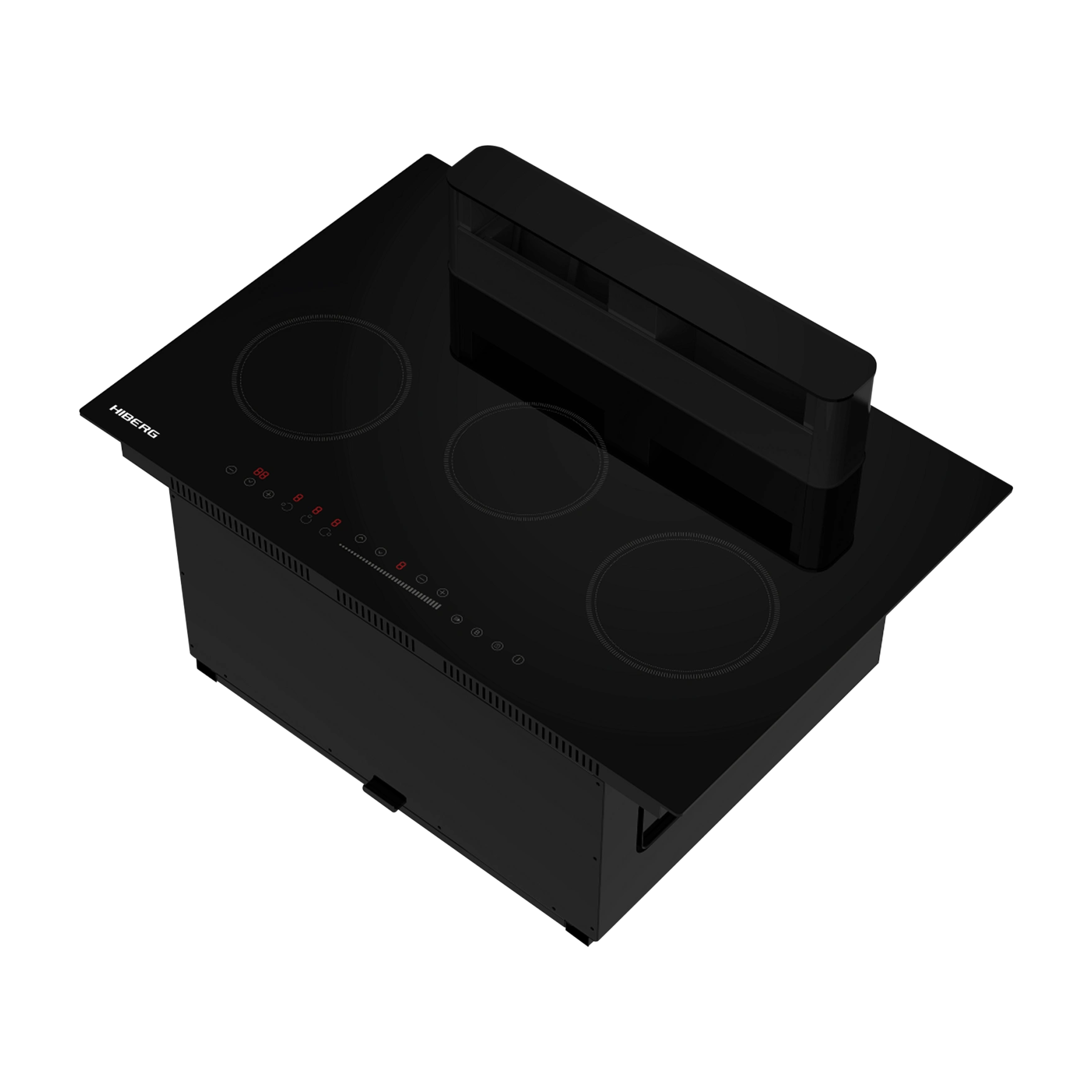 Индукционная варочная поверхность HIBERG с вытяжкой i7-VM7 B (76см) RU