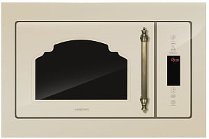 Встраиваемая микроволновая печь HIBERG VM 8505 Y RU, бежевая